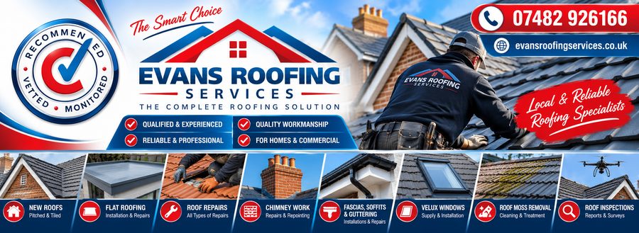 Evans Roofing Services banner