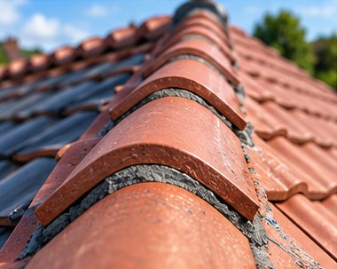 Ridge Tile Installation